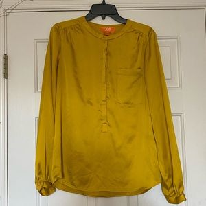 Silk yellow blouse